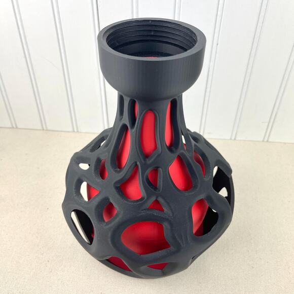 Sculptural Table Lamp, Slime Table Lamp, Desk Lamp and Shade, Bedside Lamp - Picture 6 of 10